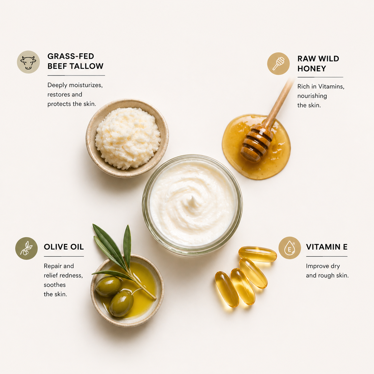Beef Tallow for Skin: The Natural Secret for Deep Hydration Image